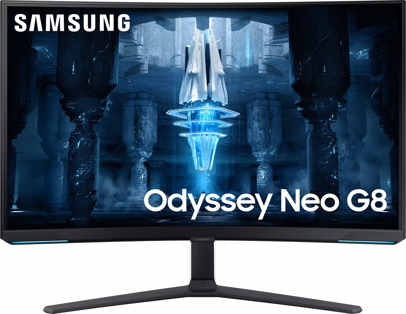 SAMSUNG MT LED LCD Gaming Monitor 32" Odyssey G8 Neo - Quantum Matrix Tech.(mini LED),4K,Prohnutý,1000R,4K,240Hz,Pivot