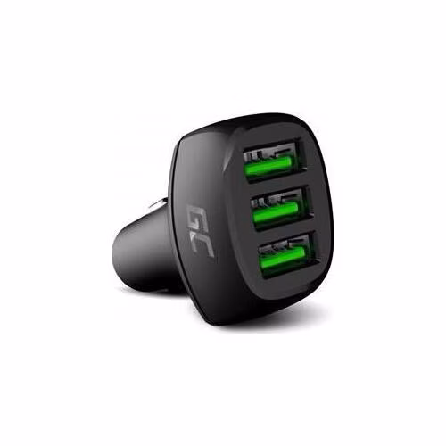 Green Cell PowerRide 54W 3xUSB 18W nabíječka do auta s technologií rychlého nabíjení Ultra Charge
