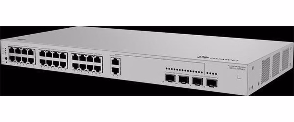 Huawei Data Communication,S310S-26PN4JX,S310S-26PN4JX,S310S-26PN4JX (24*10/100/1000BASE-T ports (22*PoE+), 2*10/100/1000