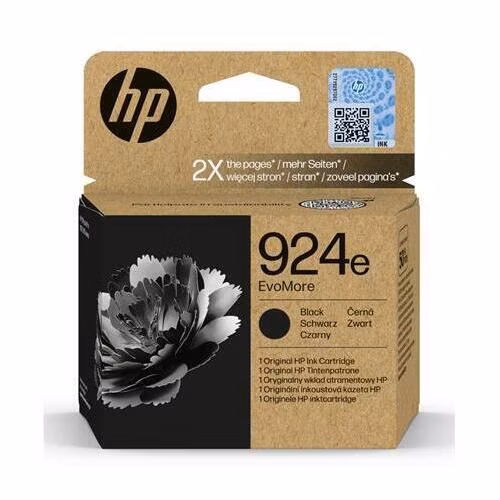 HP Ink Cartridge 924e EvoMore/Black/1000 stran