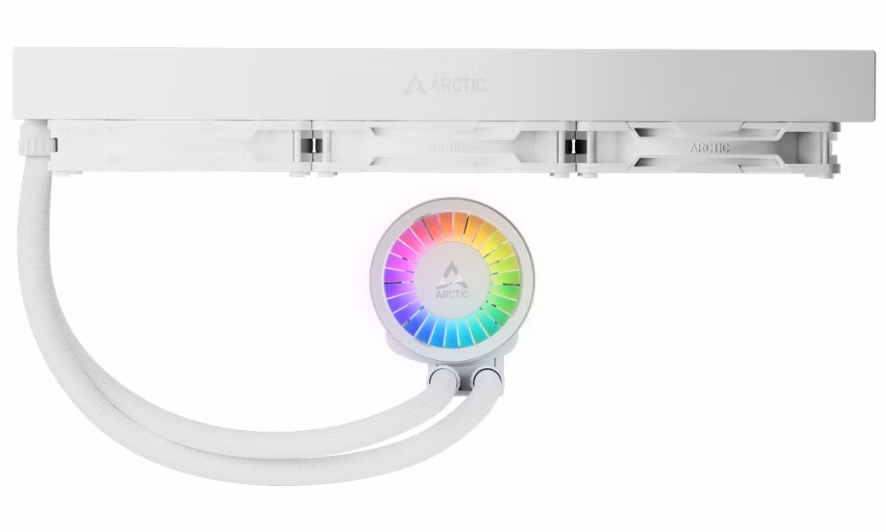 POŠKOZENÝ OBAL - ARCTIC vodní chladič Liquid Freezer III Pro 420 ARGB bílý