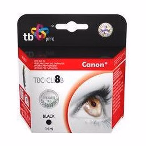Ink. kazeta TB kompat. s Canon CLI-8BK 100% new
