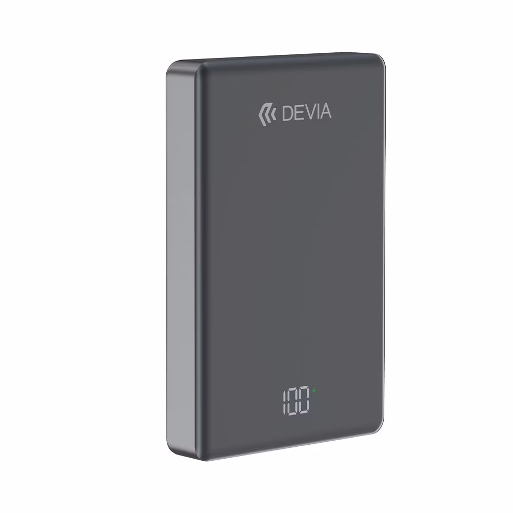 Devia powerbank Extreme Speed Series Mini Magnetic 10.000 mAh PD 20W - Space Gray