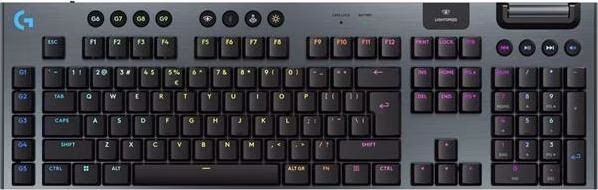 Logitech® G915 X LIGHTSPEED Low-Profile Wireless Gaming Keyboard - BLACK - US INT'L - hmatová