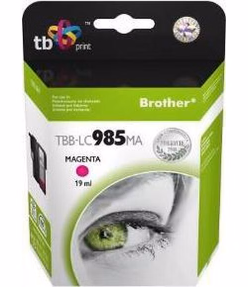 Ink. kazeta TB kompat. s Brother LC 985 MA 100% N