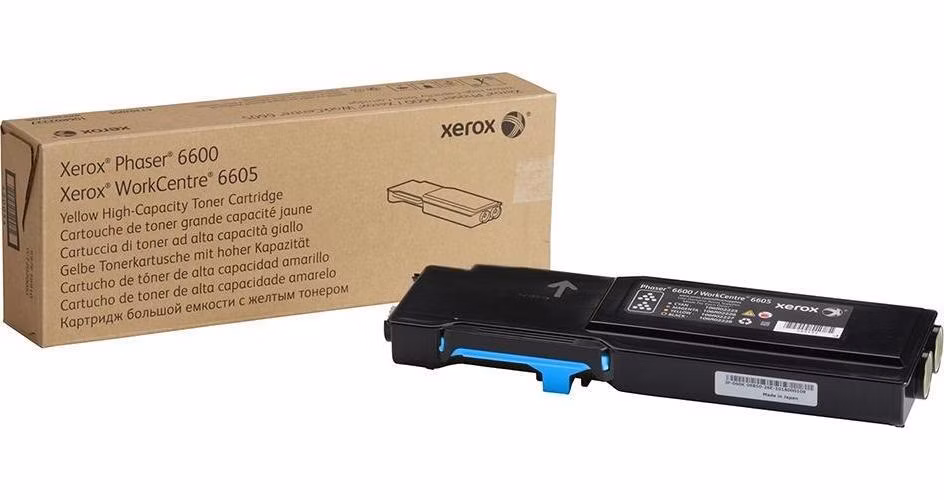 Xerox original toner pro Phaser 6600/6605/ azurová/ 6000 str.