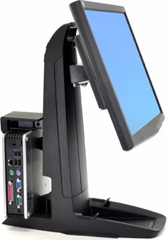 ERGOTRON Neo-Flex® All-In-One SC Lift Stand, Secure Clamp, držák LCD + PC/herní konzole
