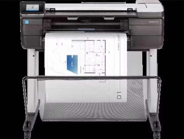 HP DesignJet T830 24" Multifunction Printer MFP (A1+, USB 2.0, Ethernet, Wi-Fi)
