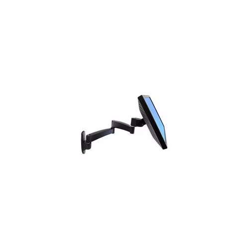 ERGOTRON 200 Series Wall Mount Arm, 2 Extensions, 24" LCD, černý