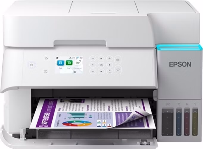 Atramentová tlačiareň EPSON ink EcoTank L6376, biela, 3v1, A4, 1200x4800dpi, 35ppm, Wi-Fi, Záruka 5 rokov po registrácii zadarmo