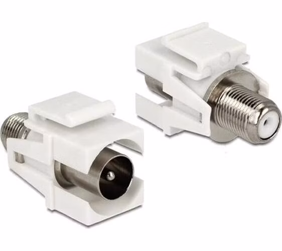 Delock Keystone modul IEC samec > F samice