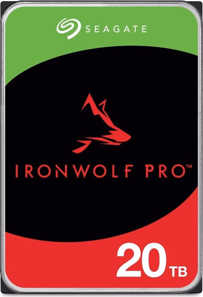 Seagate IronWolf Pro 20TB HDD / ST20000NT001 / Interní 3,5" / 7200 rpm / SATA III / 256 MB