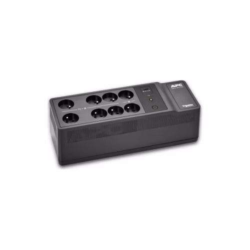 APC Back-UPS, 500VA/300W, Floor/Wall Mount/ 230V/ 8x česká zásuvka/ USB Type A Port/ User Replaceable Battery