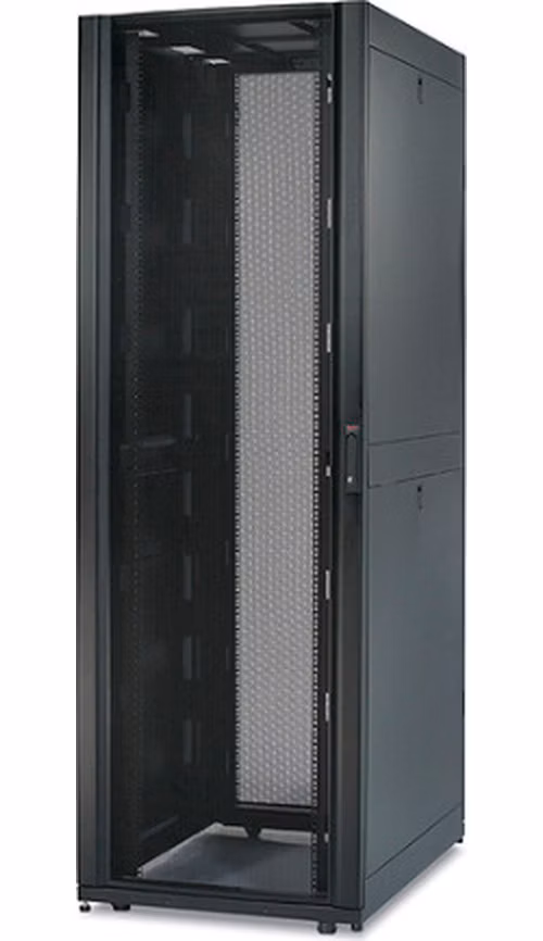 APC NetShelter SX 48UX750X1070 černý, s dveřmi a bez boků