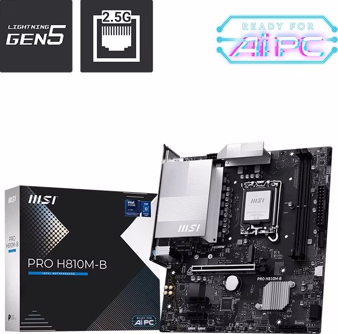 MSI PRE H810M-B/LGA 1851/mATX