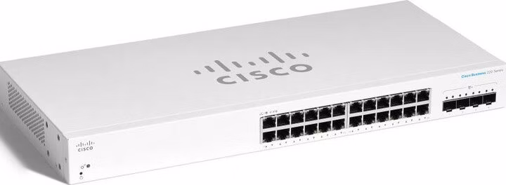 Cisco CBS220 Smart 24-port GE, 4x10G SFP+ REFRESH