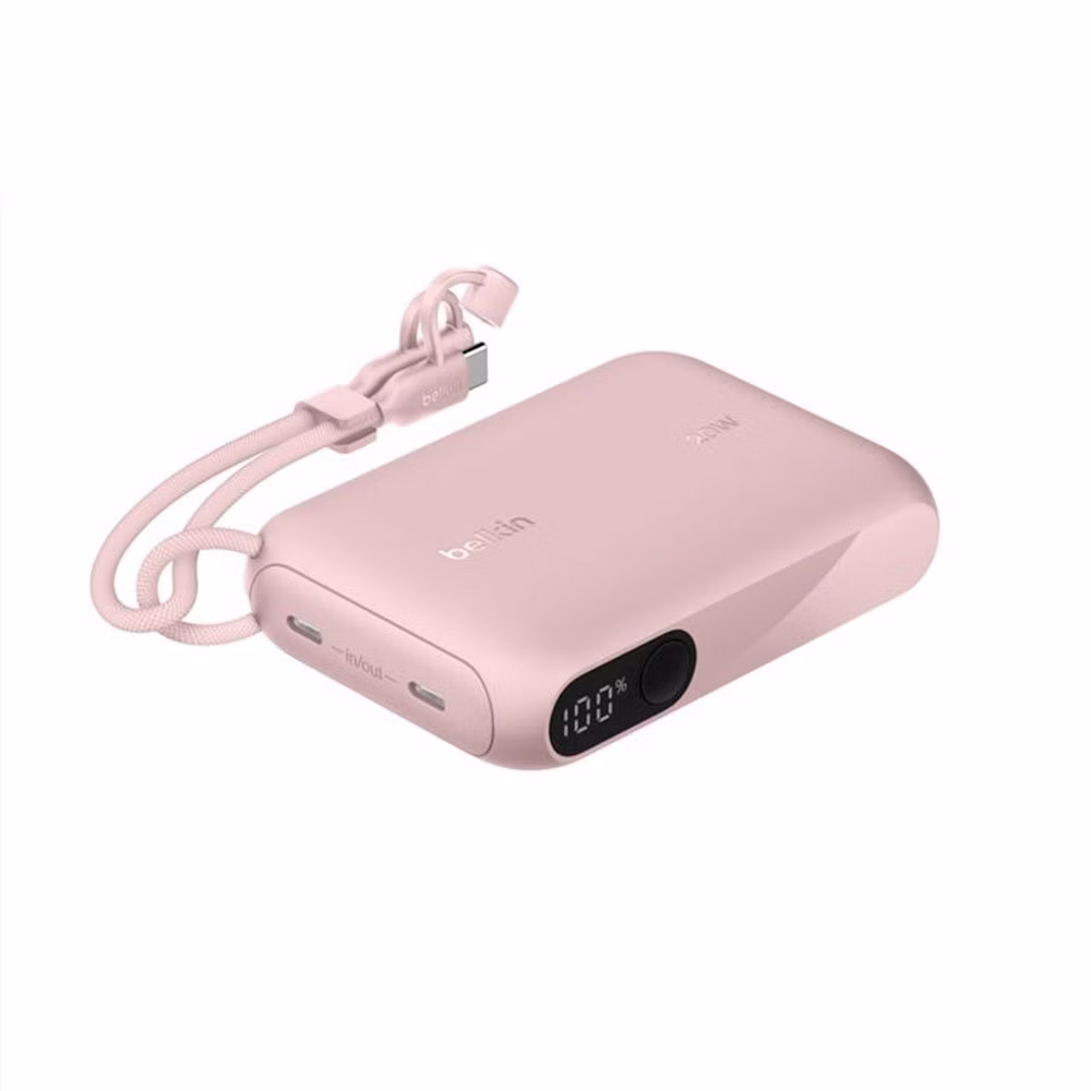 Belkin Boost Charge Powerbank 10K with Display - Pink