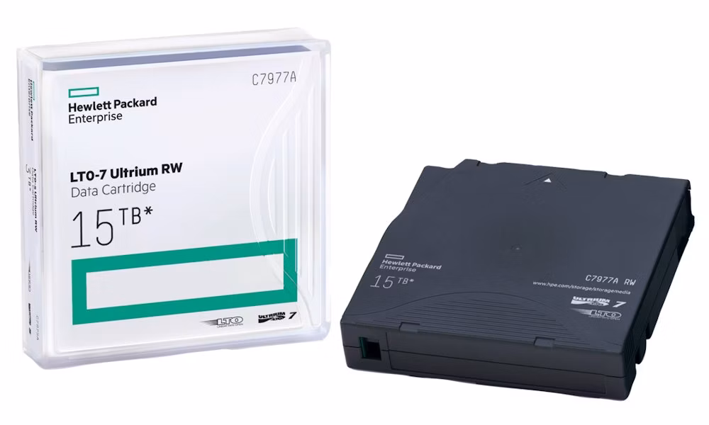 HPE LTO7 Ultrium 15TB RW Data Cartridge C7977A
