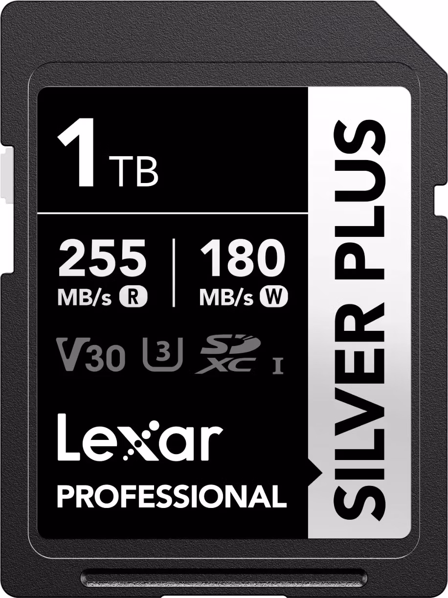 Lexar 1TB Pre SILVER PLUS SDXC C10 V30 U3