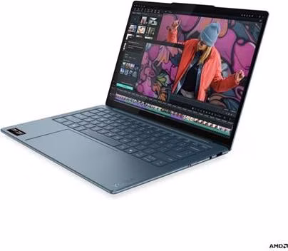 Lenovo YOGA Slim 7 14AKP10   RyzenAI 7 350/AI/16GB/SSD1TB/14"/2,8K/OLED/až1100nit/3rOnSite/bezADPT/WIN11Home/modrozelená