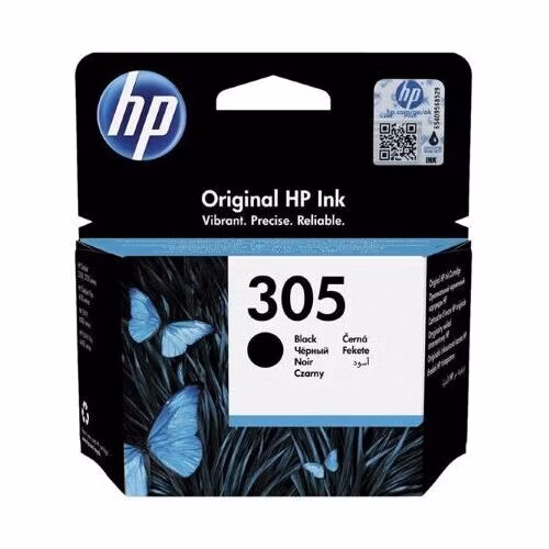 HP Ink Cartridge 305/Black/120 stran