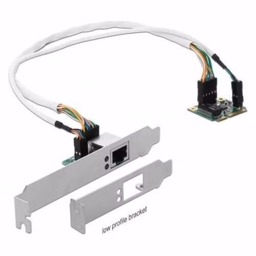 Delock Mini PCIe I/O PCIe half size 1 x Gigabit LAN Low Profile