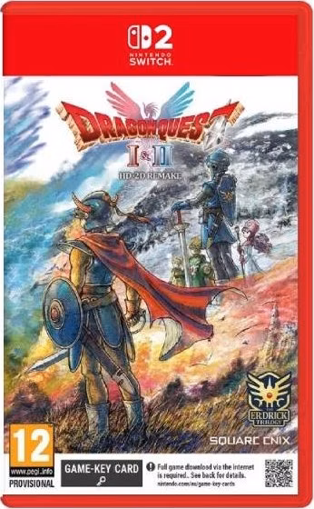 Dragon Quest I &amp; II HD-2D Remake (Game Key Edition) [NSW 2]