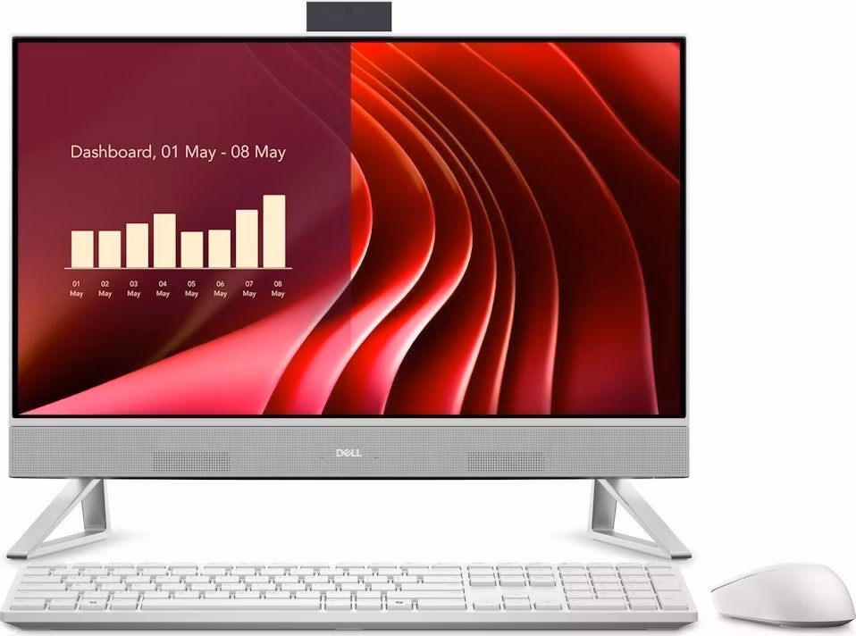 DELL EC24250 24 AIO/ Core i5-1334U/ 16GB/ 512GB SSD / 23.8" FHD/ WiFi/ W11Pro/ 3Y Basic on-site