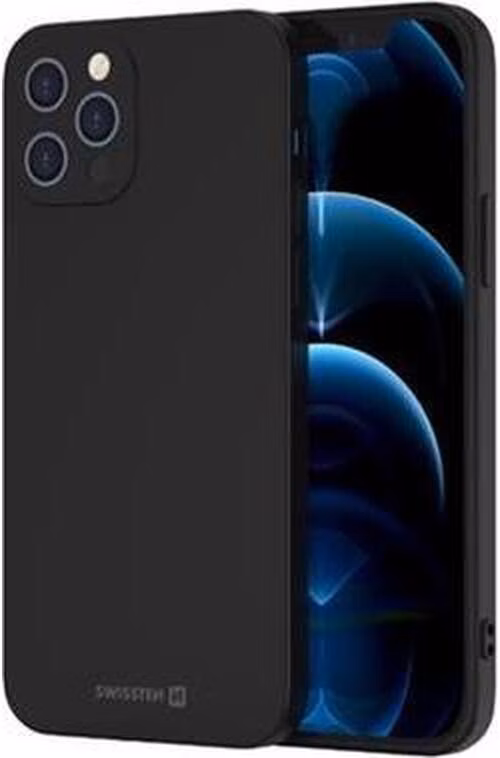 SWISSTEN POUZDRO SOFT JOY APPLE IPHONE 12 PRO CERNÉ