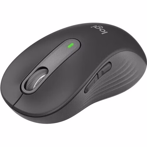 Logitech myš Signature M650 Large/optická/bezdrátová/400-2000dpi/5 tlačítek/logitech bolt/bluetooth/grafitová