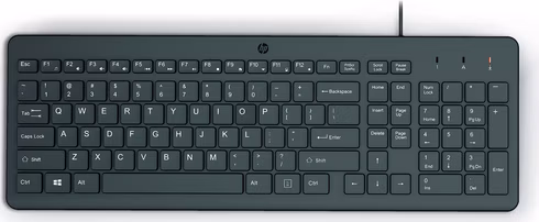 HP Kabelová klávesnice 150 CZ + SK
