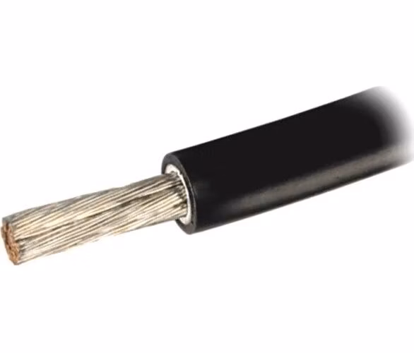 GOOWEI Energy kabel pro zapojení solárních panelů měděný 1x 6mm2, černý
