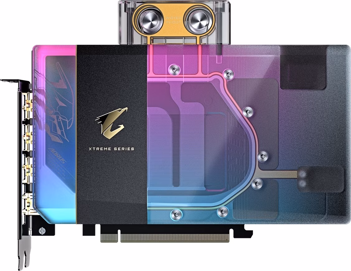 GIGABYTE VGA NVIDIA GeForce RTX 5080 XTREME WATERFORCE WB 16G, 16G GDDR7, 3xDP, 1xHDMI
