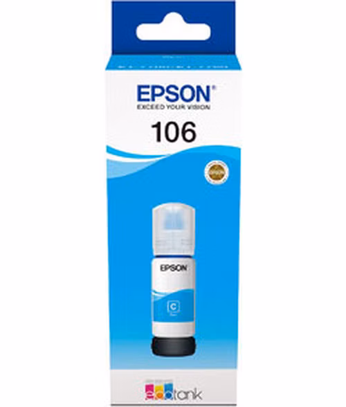Epson inkoustová náplň/ C13T00R240/ 106 EcoTank/ L7160/ L7180/ Modrá