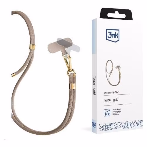 3mk EasyClip Elite Taupe (gold)