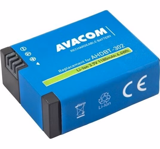 AVACOM Náhradní baterie GoPro AHDBT-302 Li-Ion 3.7V 1180mAh 4.4Wh