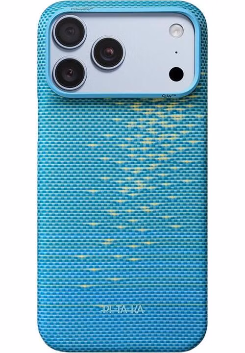 Pitaka kryt Edge Case pre iPhone 18 Pro Max - Lucid Blue