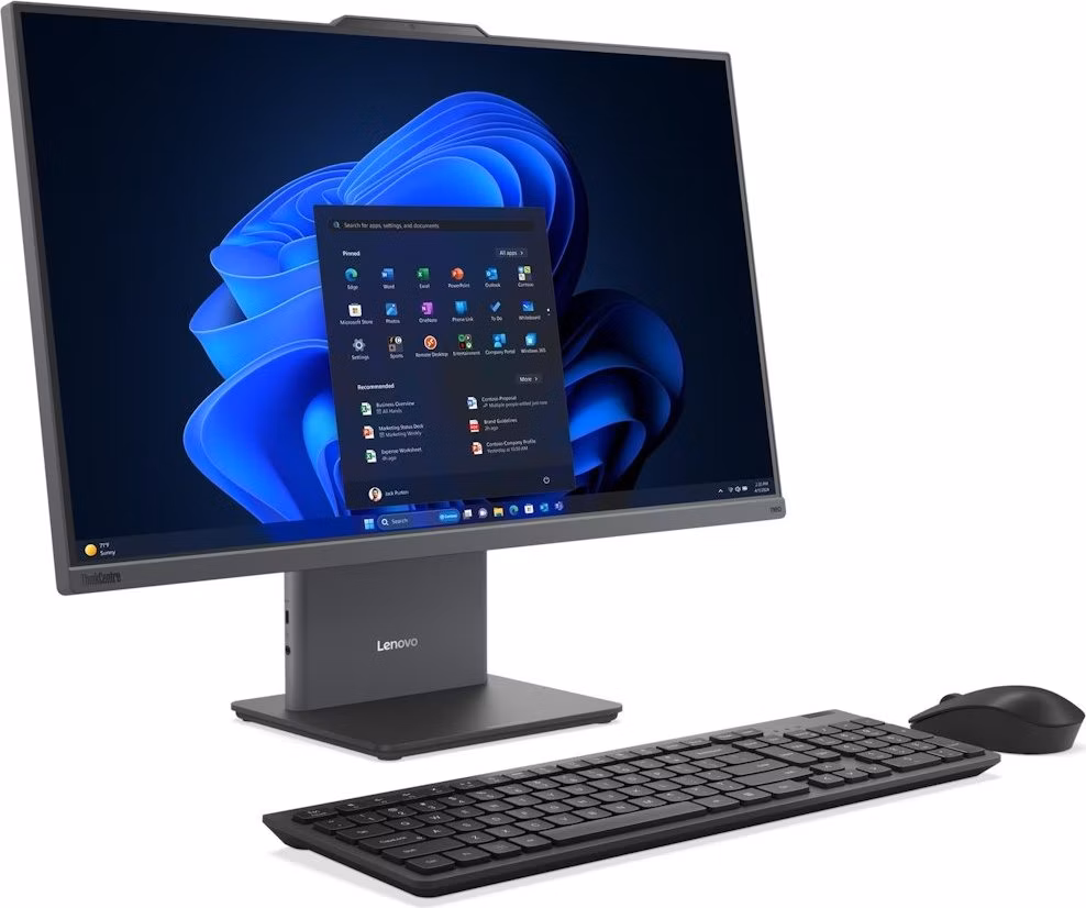 Lenovo 55a-24 Gen 6/ AiO/ Ryzen 7 AI 350/ 16GB DDR5/ 512GB SSD/ AMD Radeon/ 23,8"FHD,matný/ W11P/ kbd+myš