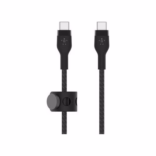 Belkin BOOST CHARGE™ USB-C/USB-C kabel, 1m, černý - odolný PRO Flex