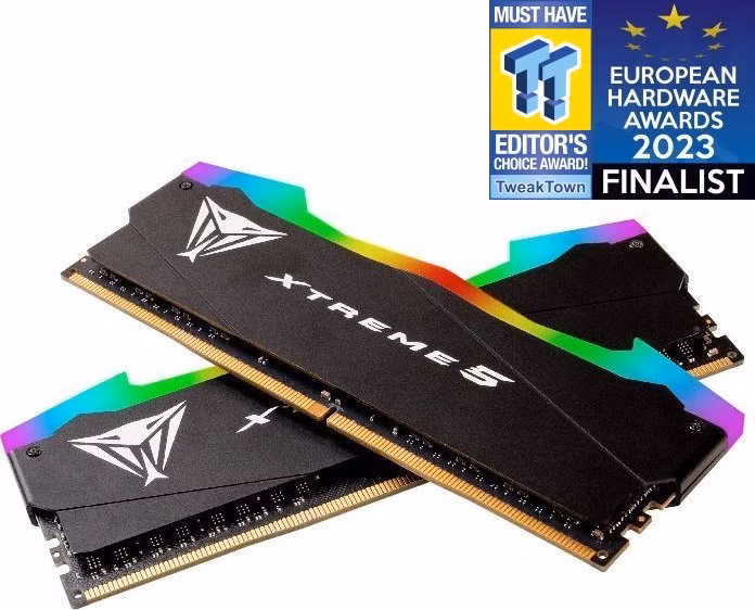 PATRIOT VIPER XTREME 5 RGB 48GB DDR5 7600MHz / DIMM / CL38 / Kit 2x 24GB