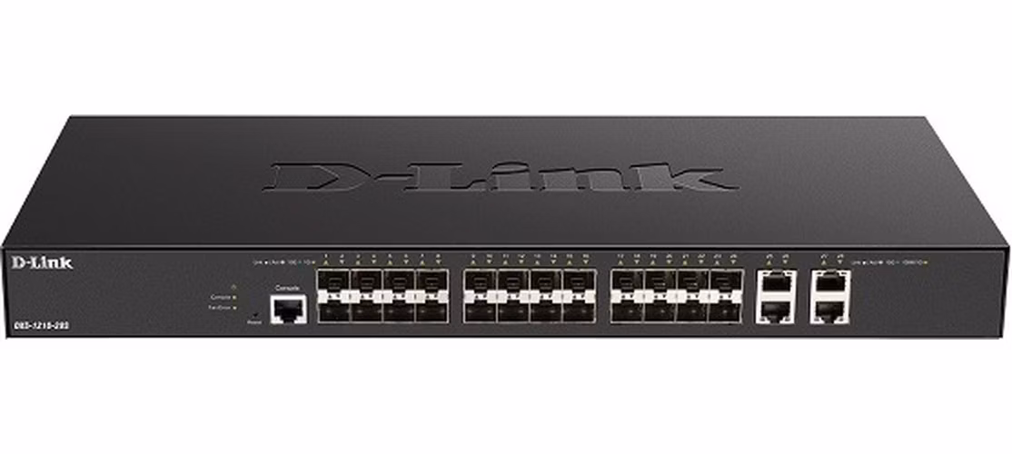 D-Link DXS-1210-28S 24 x 10G SFP+ ports + 4 x 10G Base-T ports Smart Managed Switch