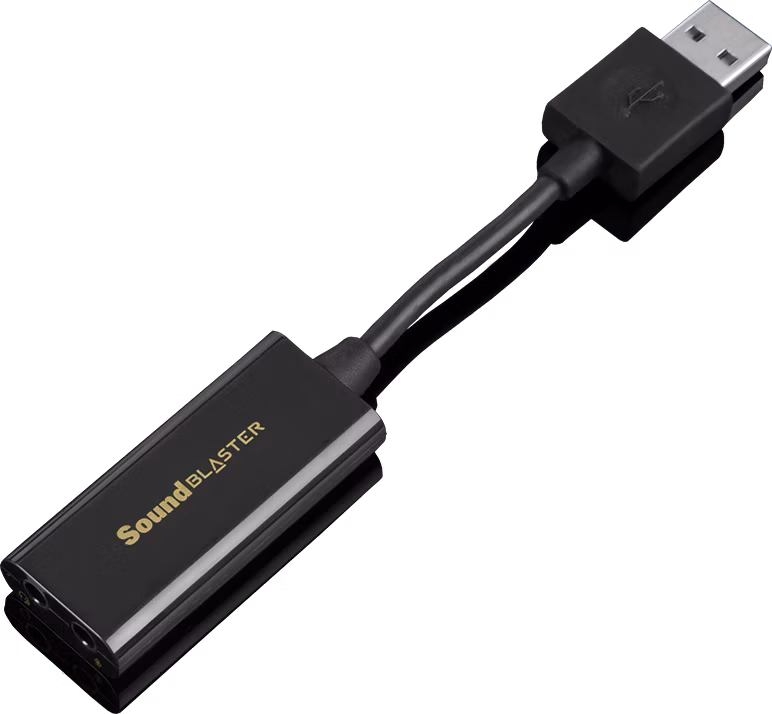 Creative Sound Blaster Play! 3, zvuková karta, DAC prevodník a zosilňovač, USB, externá