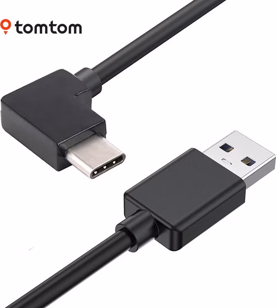 TomTom nabíječka do auta, odnímatelný kabel USB-C