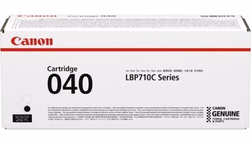 Canon originální toner CRG-040BK, černý