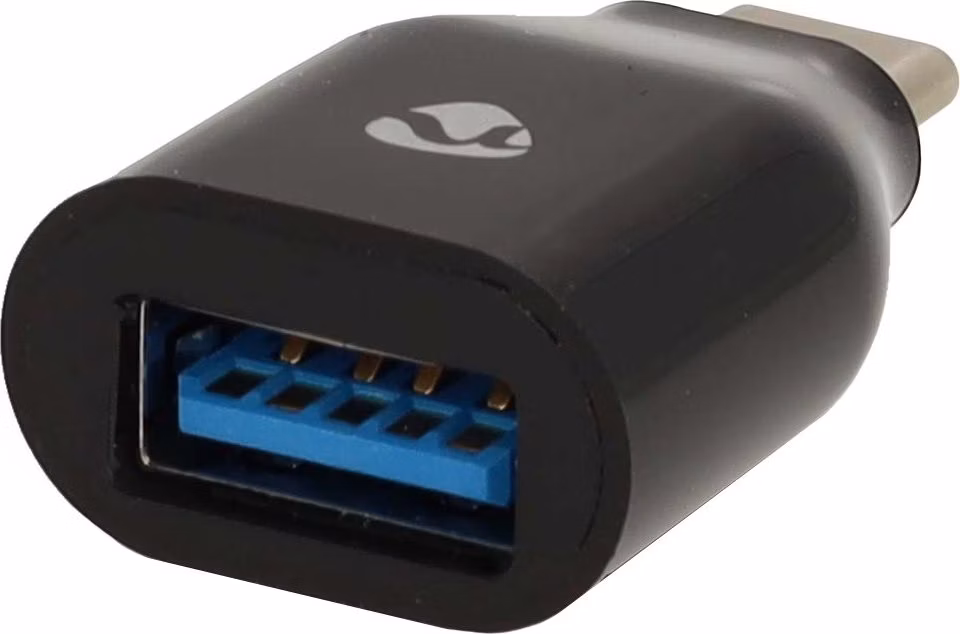 Nedis CCGB60915BK - USB 3.0 Adaptér | Typ-C Zástrčka - A Zásuvka | Černá barva