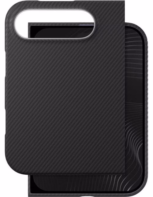 Epico UNUM SlimAramid Mag+ Case iPhone Duo Qi2 &amp; MagSafe kompatibilná­ - čierna (ochrana camera island)
