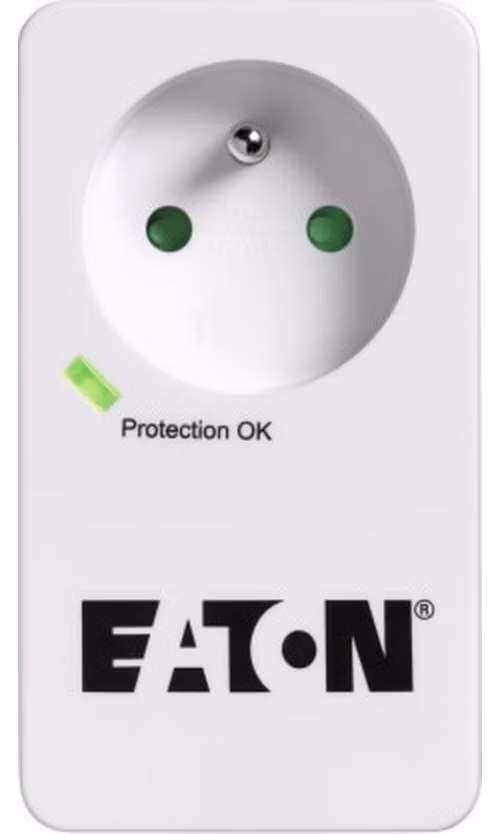 EATON přepěťová ochrana Protection Box 1 Tel@ FR, 1 zásuvka + telefon