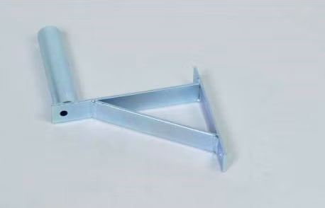 Držák antény na zeď se vzpěrou, galvanický zinek, délka 19cm