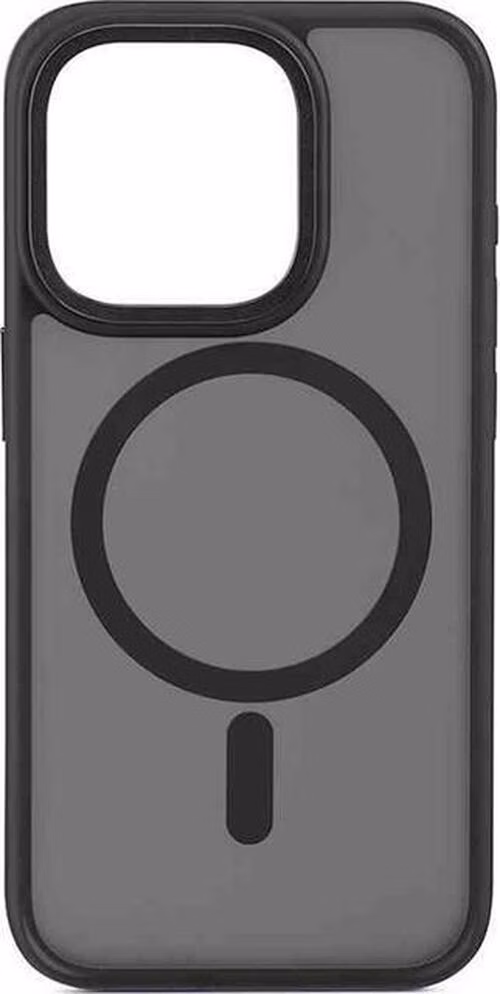 Aiino - Berry Protective case with magnet for iPhone 16 Pro - Black