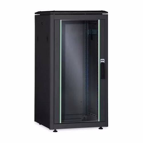 DIGITUS 26U síťový rack, Unique Series 1342x800x1000 mm, černá barva (RAL 9005)